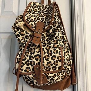 Leopard Print Bag